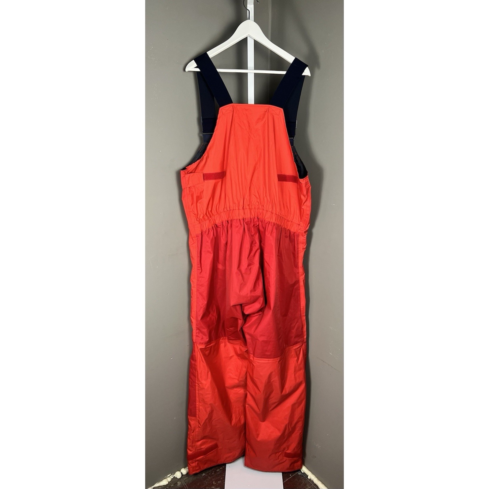 Pro Rainer Xl Men's Foul Weather Bib Pants In Red Overalls Suspenders Fishing — image 2 of 8